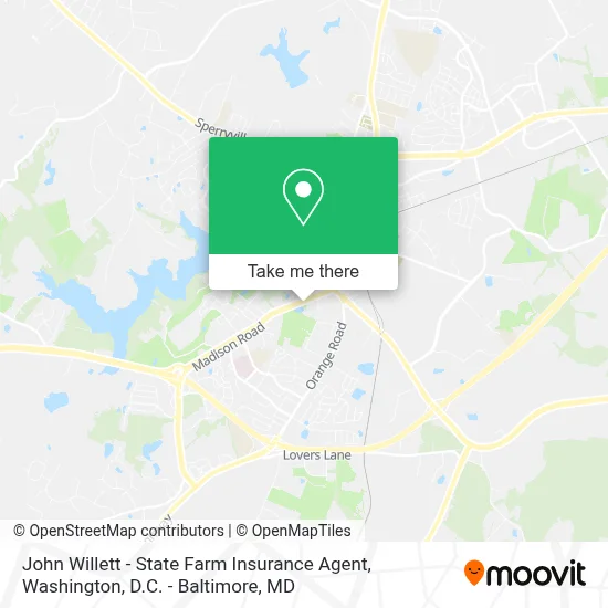John Willett - State Farm Insurance Agent map