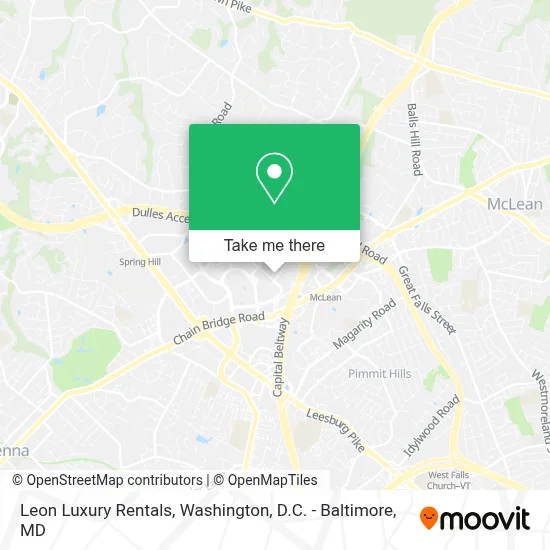Leon Luxury Rentals map