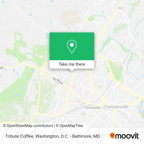 Tribute Coffee map