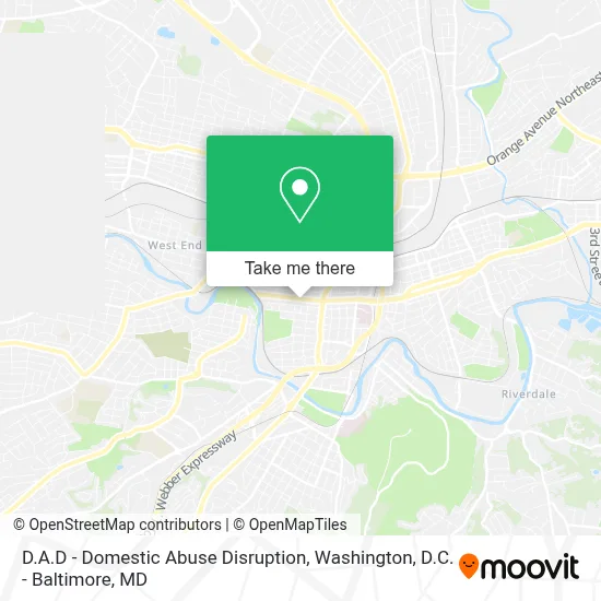 D.A.D - Domestic Abuse Disruption map