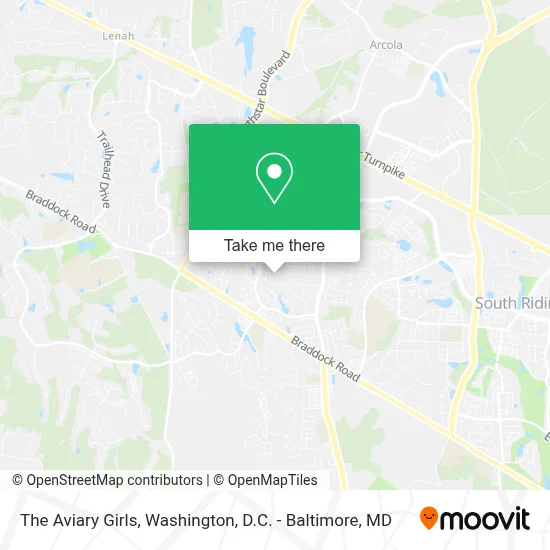 The Aviary Girls map