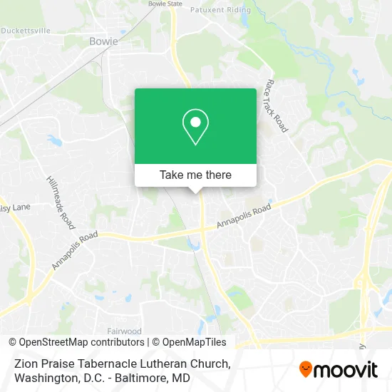 Zion Praise Tabernacle Lutheran Church map