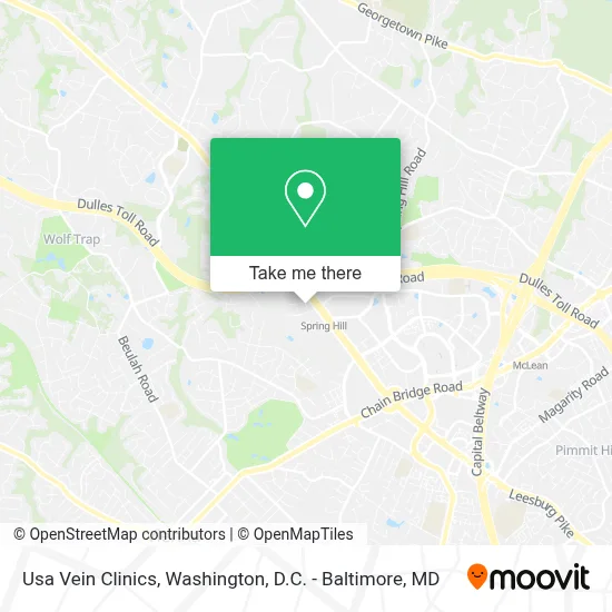 Usa Vein Clinics map