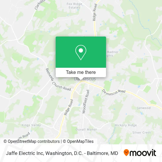 Jaffe Electric Inc map