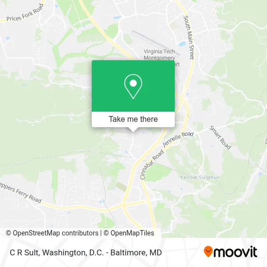 C R Sult map