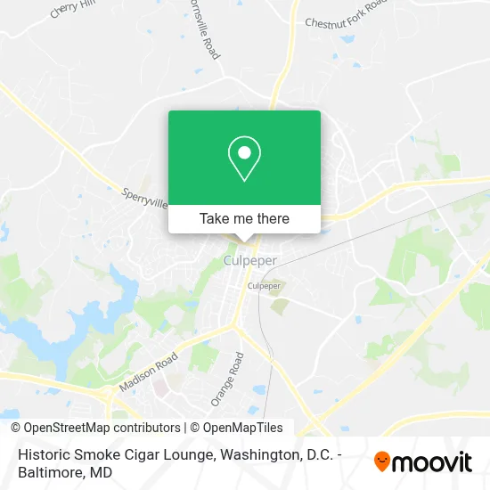 Historic Smoke Cigar Lounge map