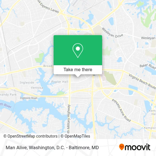 Man Alive map