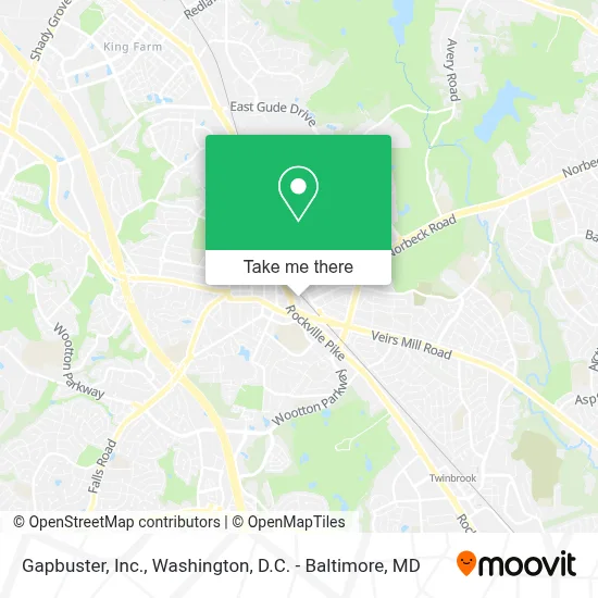 Gapbuster, Inc. map