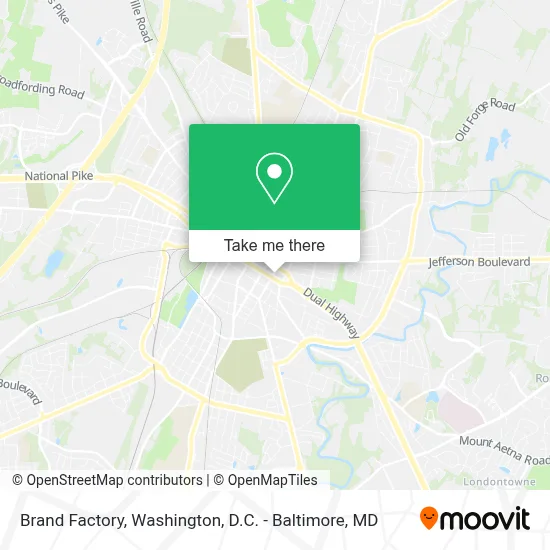 Brand Factory map