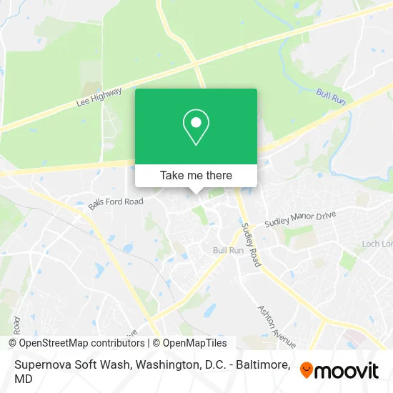 Supernova Soft Wash map