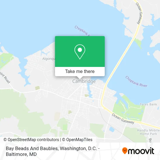 Bay Beads And Baubles map