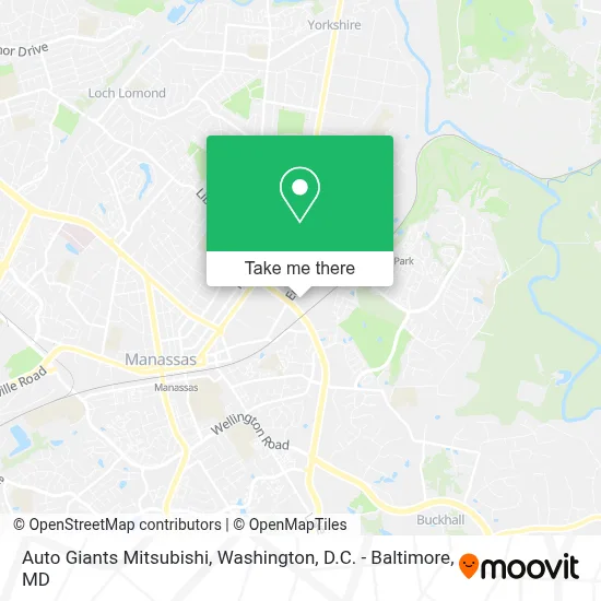 Auto Giants Mitsubishi map