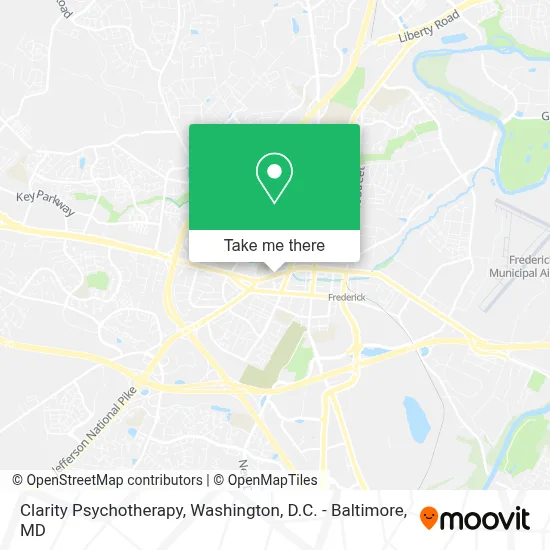 Clarity Psychotherapy map