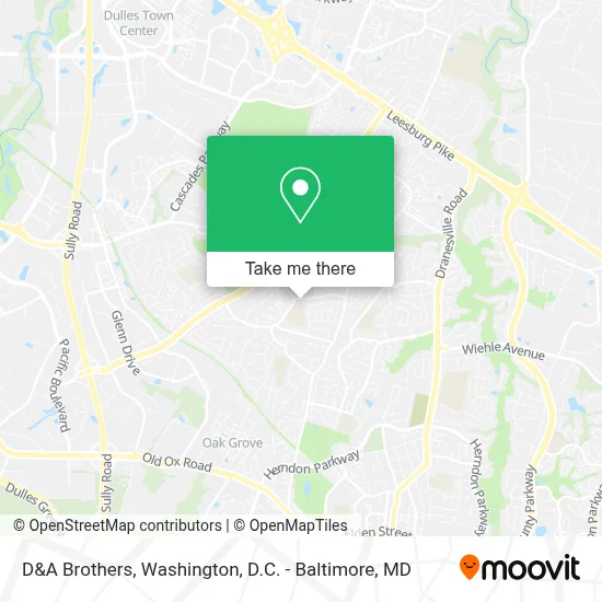 D&A Brothers map