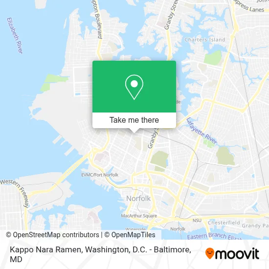 Kappo Nara Ramen map