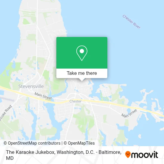 The Karaoke Jukebox map