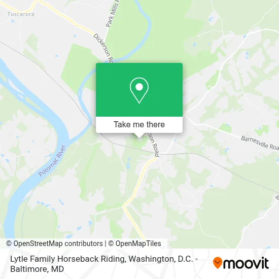 Lytle Family Horseback Riding map