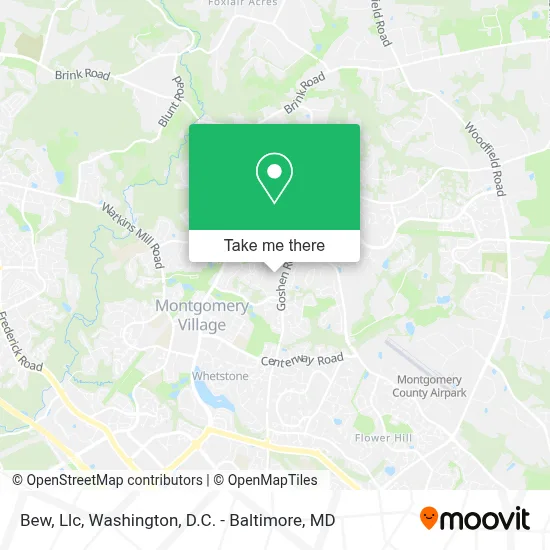 Bew, Llc map