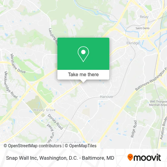 Snap Wall Inc map