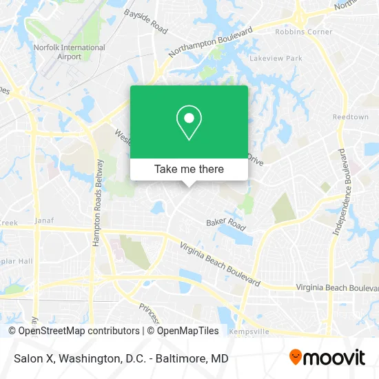 Salon X map