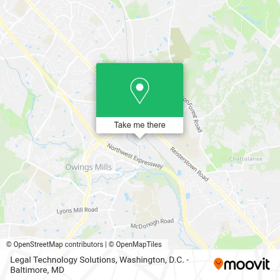 Legal Technology Solutions map