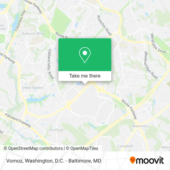 Vomoz map