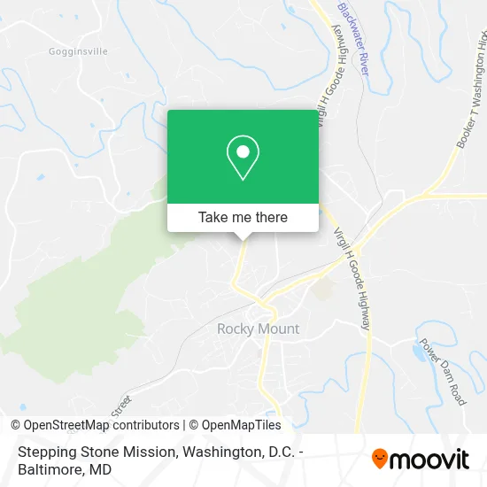 Stepping Stone Mission map