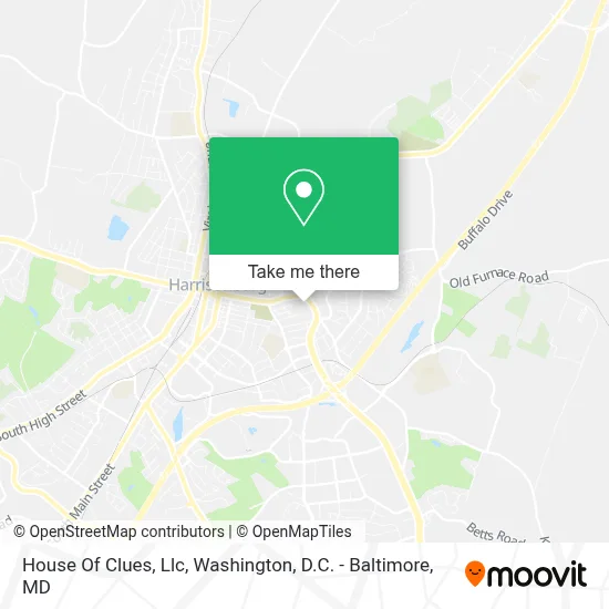 House Of Clues, Llc map