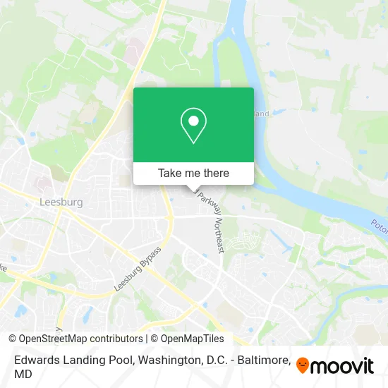 Edwards Landing Pool map