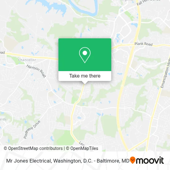 Mr Jones Electrical map