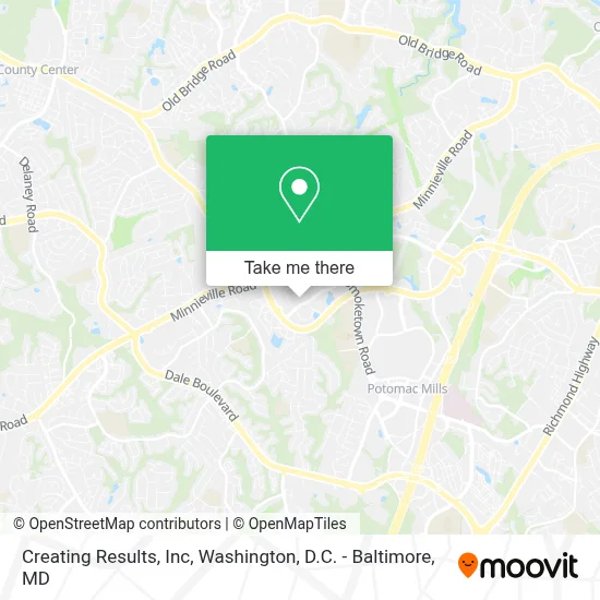 Creating Results, Inc map