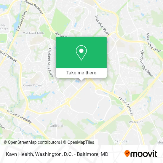 Kavn Health map