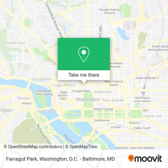 Farragut Park map