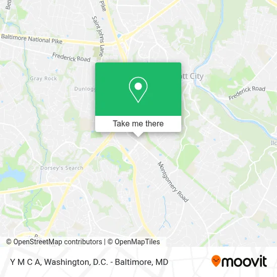 Y M C A map