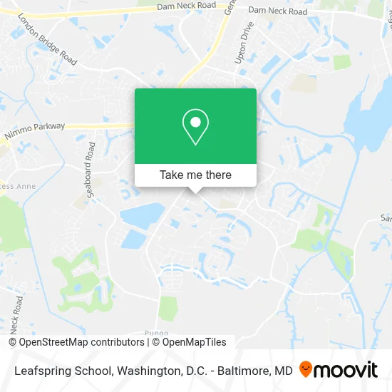 Leafspring School map