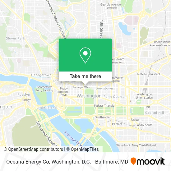 Oceana Energy Co map