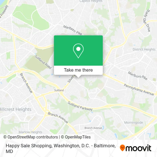 Happy Sale Shopping map
