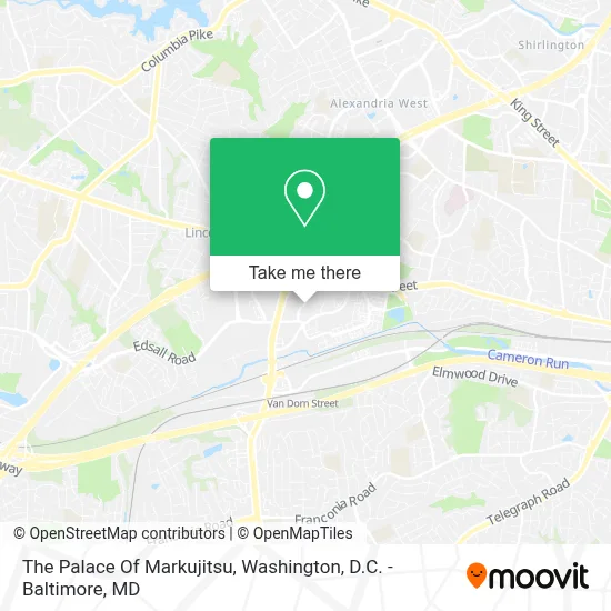 The Palace Of Markujitsu map