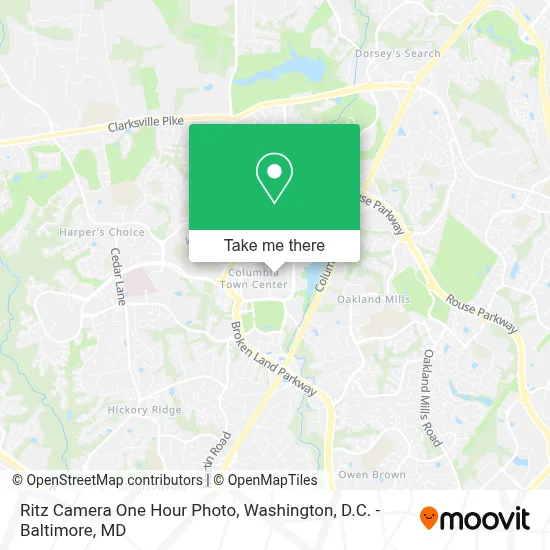 Ritz Camera One Hour Photo map