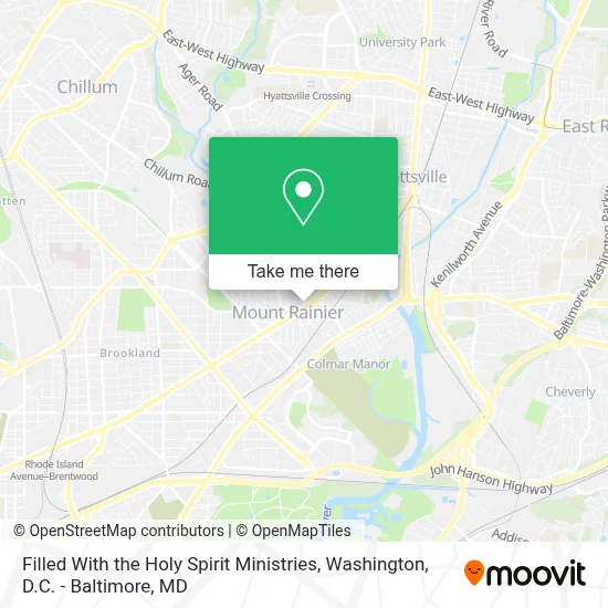 Filled With the Holy Spirit Ministries map