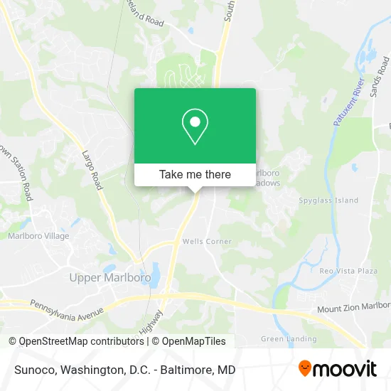 Sunoco map