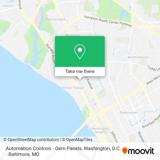 Automation Controls - Oem Panels map