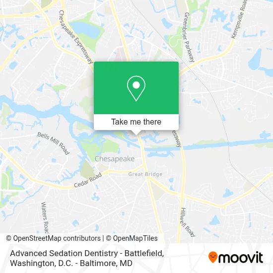 Advanced Sedation Dentistry - Battlefield map