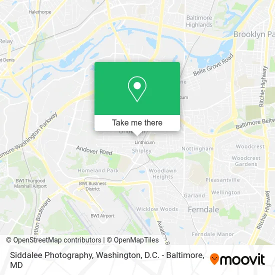 Siddalee Photography map