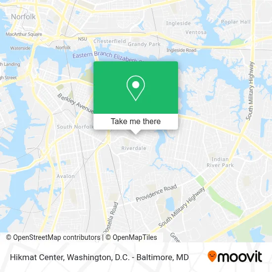 Hikmat Center map