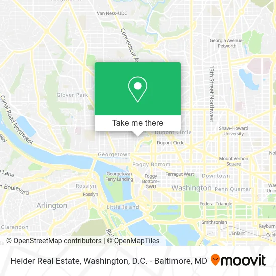 Heider Real Estate map