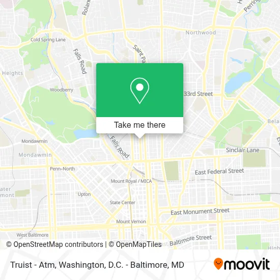 Truist - Atm map