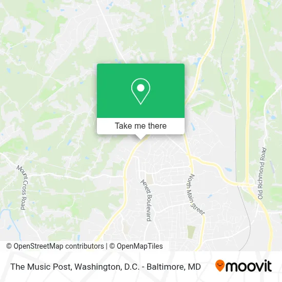 The Music Post map