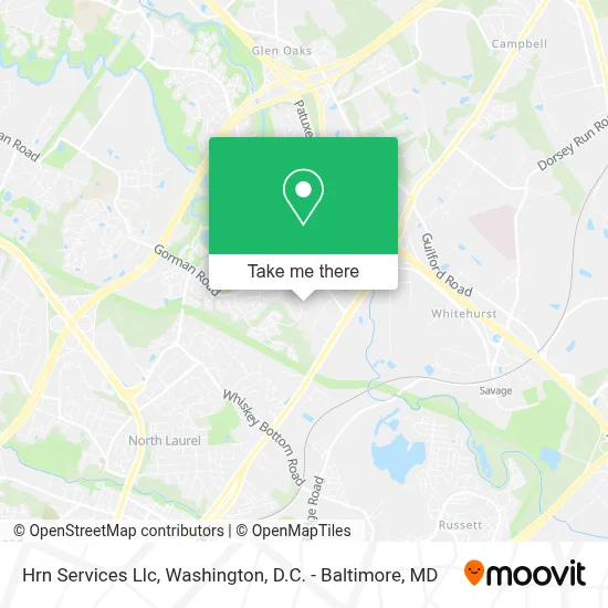 Hrn Services Llc map