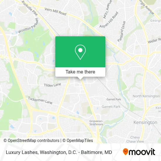 Luxury Lashes map